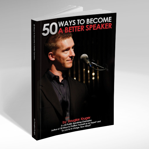 Douglas Kruger 50 ways to become a better speaker book